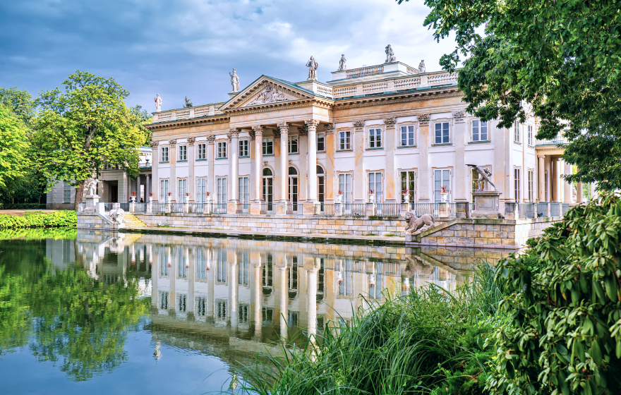 picture of Palace on the Isle, Royal Łazienki, Warsaw, Poland